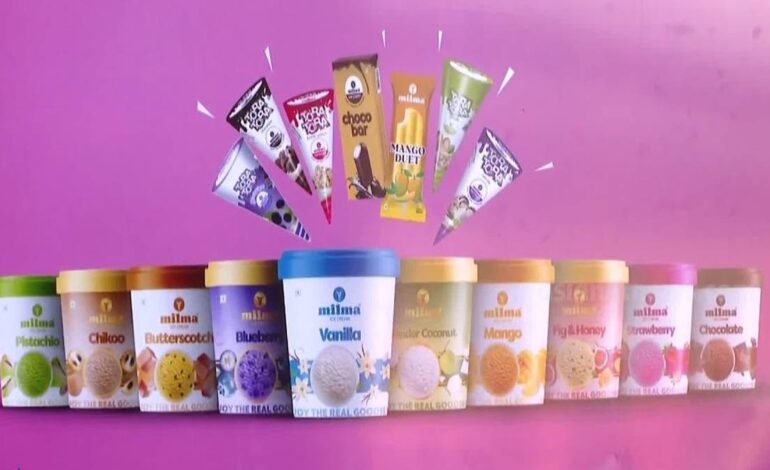 milma icecream; വിപണി കീഴടക്കാൻ പുതിയ രൂപത്തിലും രുചിയിലും മിൽമ ഐസ്ക്രീം