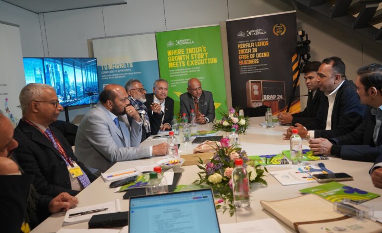 ലോക സാമ്പത്തിക ഫോറത്തിൽ ശ്രദ്ധയാകർഷിച്ച് കേരള പവലിയൻ