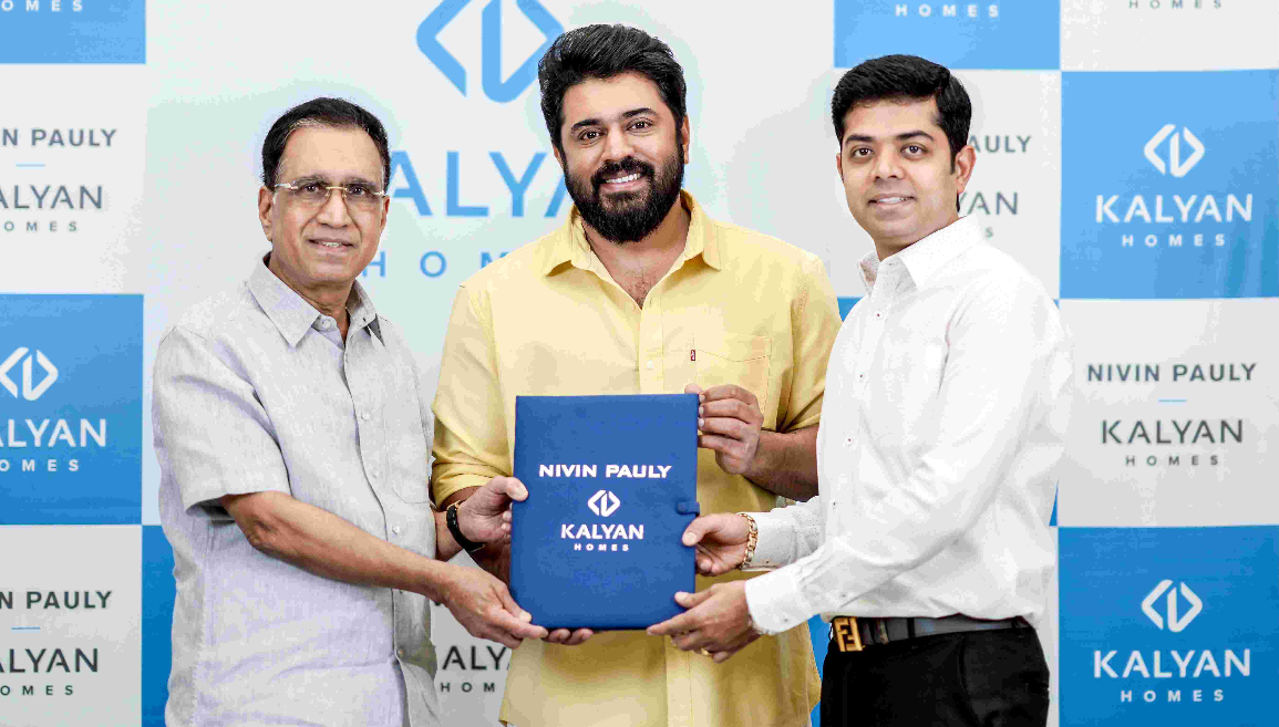 ക​ല്യാ​ണ്‍ ഹോം​സ് ബ്രാ​ൻ​ഡ് അം​ബാ​സ​ഡ​റായി നി​വി​ൻ പോ​ളി