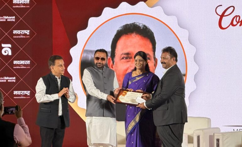 പവിഴം മാനേജിംഗ് ഡയറക്ടർ എൻ. പി. ആന്റണിയ്ക്ക് വികസിത് ഭാരത്ലീഡർഷിപ്പ് കോൺക്ലേവ് -2026 ബിസിനസ് എക്സലൻസ് അവാർഡ് സമ്മാനിച്ചു