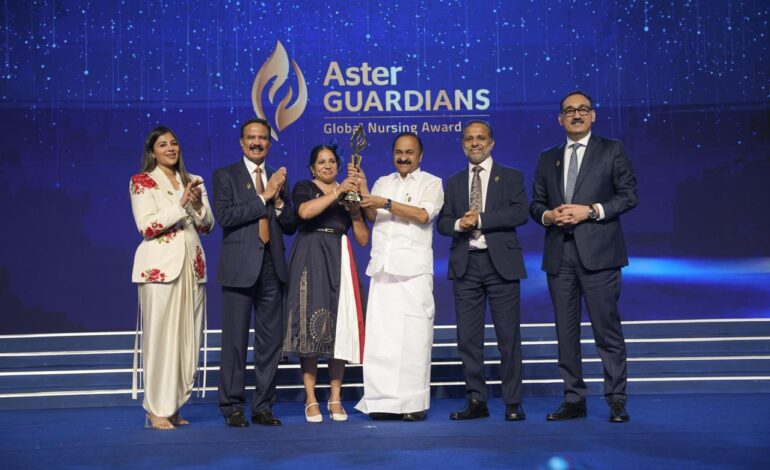 ആസ്റ്റർ ഗാർഡിയൻസ് ഗ്ലോബൽ നഴ്‌സിംഗ് അവാർഡ് 2026 വിജയിയായി മലയാളി നഴ്‌സ്‌ അജിമോൾ പ്രദീപ്; ലഭിക്കുക 250,000 യു.എസ് ഡോളർ സമ്മാനത്തുക