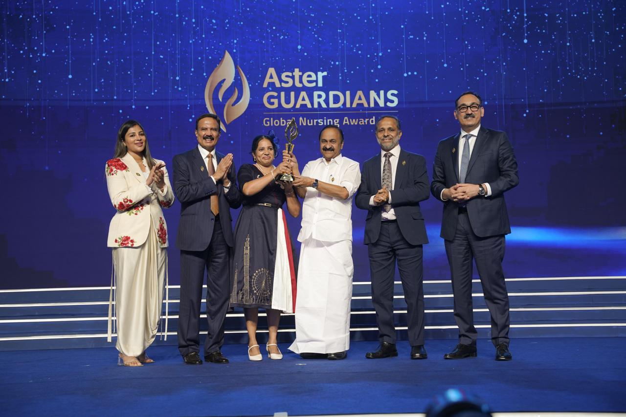 ആസ്റ്റർ ഗാർഡിയൻസ് ഗ്ലോബൽ നഴ്‌സിംഗ് അവാർഡ് 2026 വിജയിയായി മലയാളി നഴ്‌സ്‌ അജിമോൾ പ്രദീപ്; ലഭിക്കുക 250,000 യു.എസ് ഡോളർ സമ്മാനത്തുക